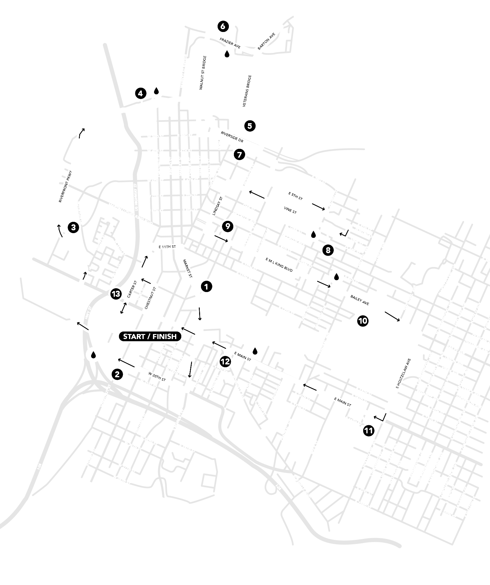 Half Marathon - Map